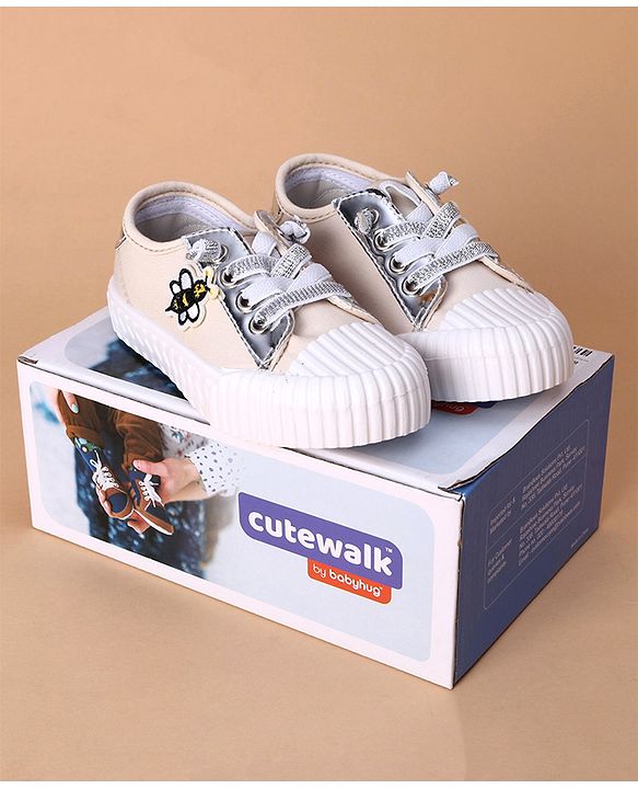 Cute Walk by Babyhug Casual Shoes - Peach