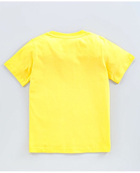 Pine Kids Half Sleeves Bio wash Tees Pack of 3 - Blue Green Yellow