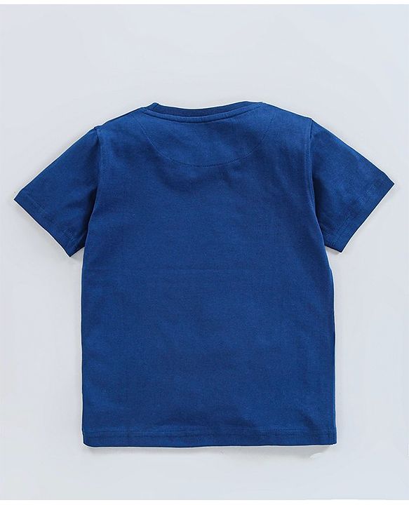 Pine Kids Half Sleeves Bio wash Tees Pack of 3 - Blue Green Yellow