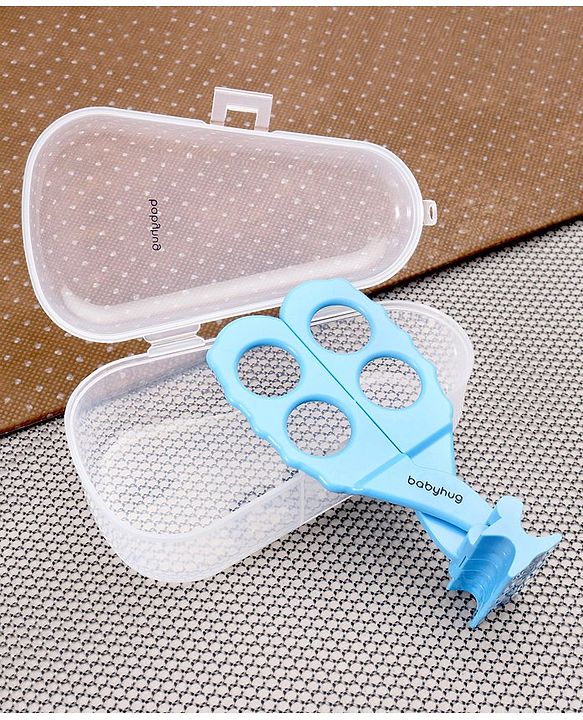 Babyhug Food Scissors with Case - Blue