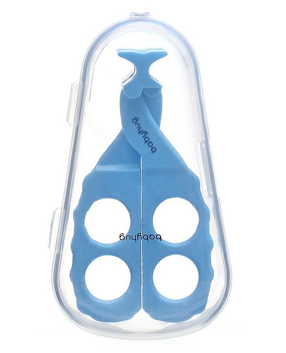 Babyhug Food Scissors with Case - Blue