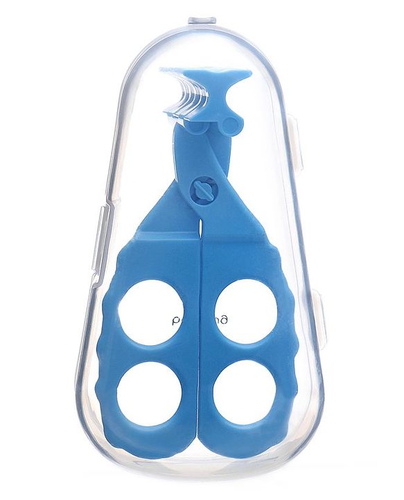 Babyhug Food Scissors with Case - Blue