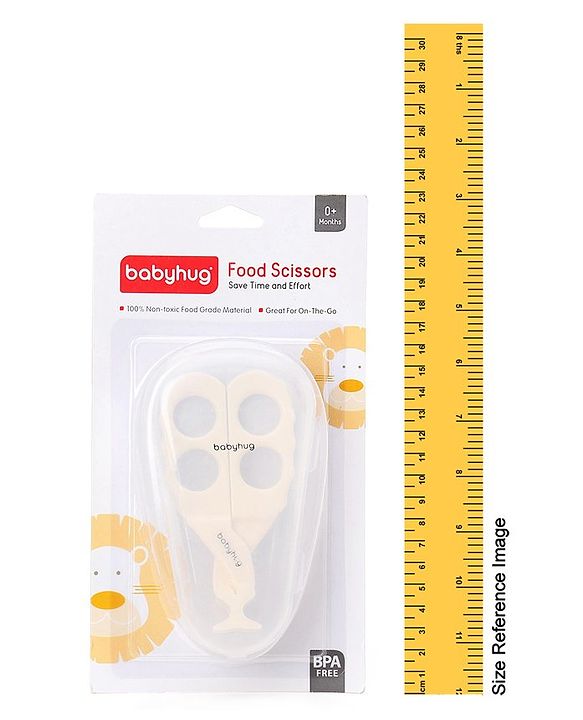 Babyhug Food Scissors with Case - Blue