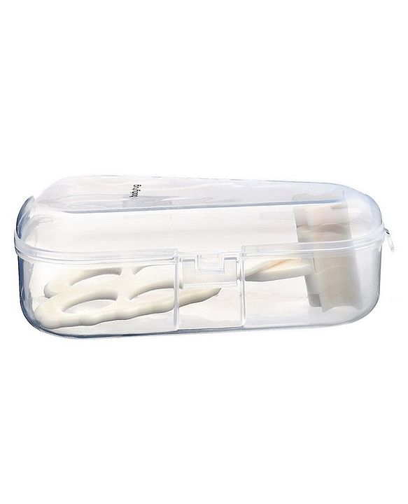 Babyhug Food Scissors with Case - Blue