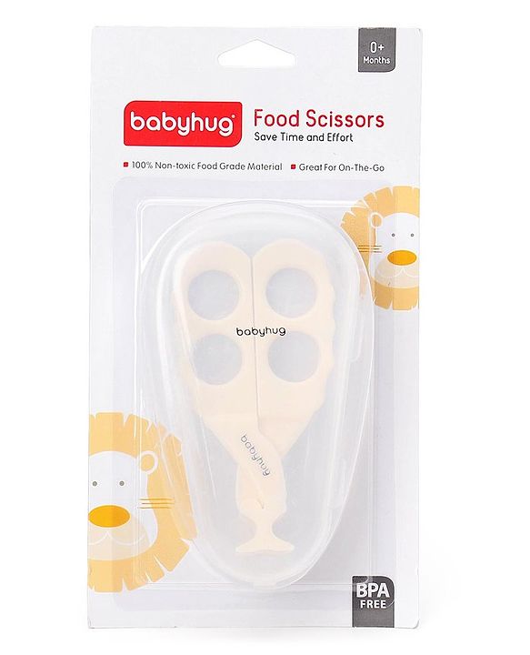 Babyhug Food Scissors with Case - Blue