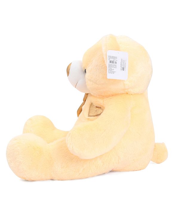 Babyhug Plush Teddy Bear Soft Toy Beige - Height 50 cm