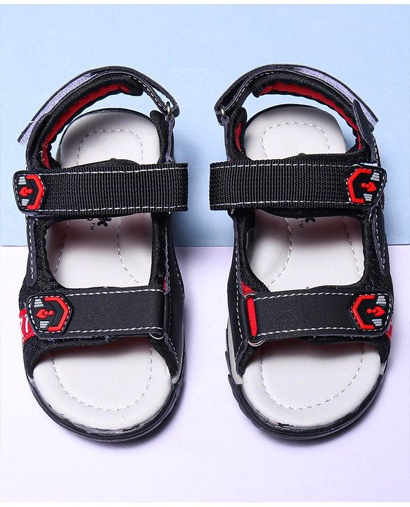 Cute Walk by Babyhug Sandal - Black