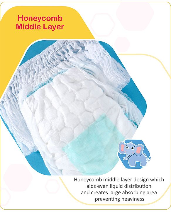 Babyhug Advanced Pant Style Diapers New Born (NB) Size - 2 Pieces