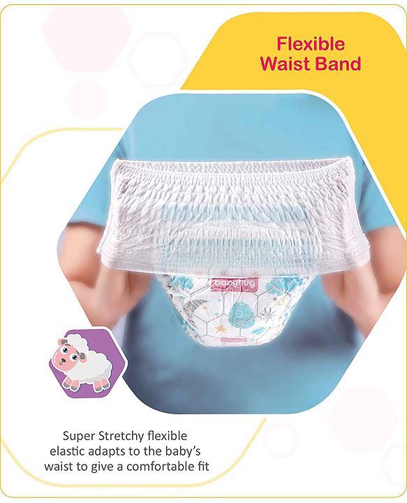 Babyhug Advanced Pant Style Diapers New Born (NB) Size - 2 Pieces