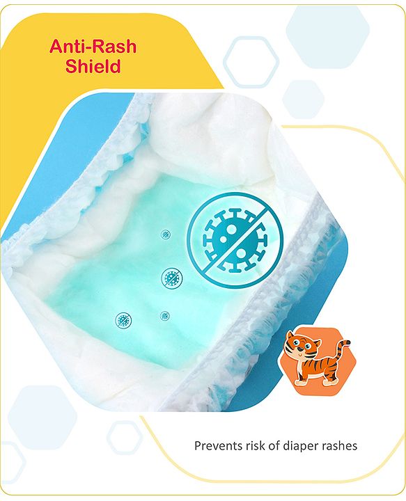 Babyhug Advanced Pant Style Diapers New Born (NB) Size - 2 Pieces