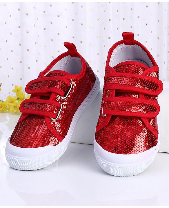 Cute Walk by Babyhug Casual Shoes - Red