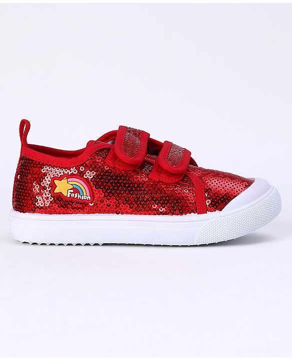 Cute Walk by Babyhug Casual Shoes - Red