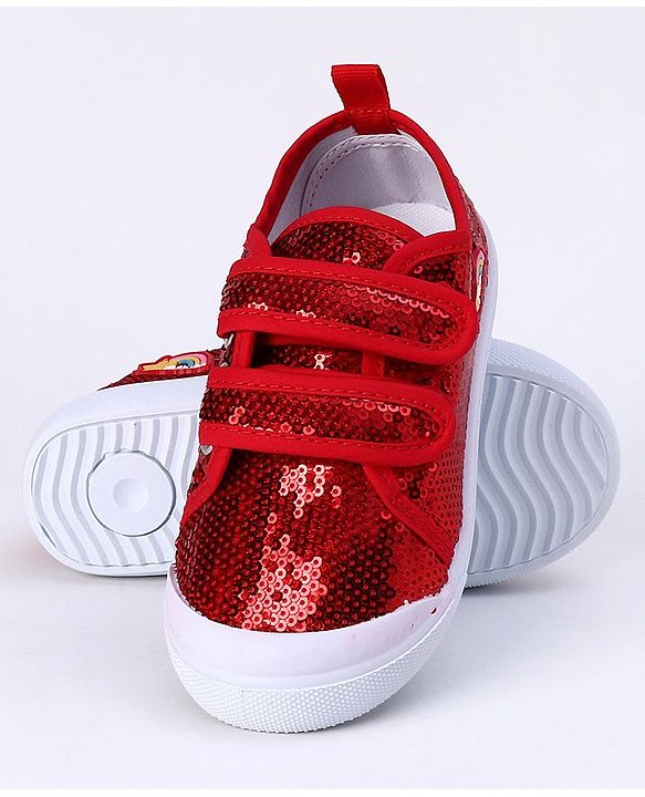 Cute Walk by Babyhug Casual Shoes - Red