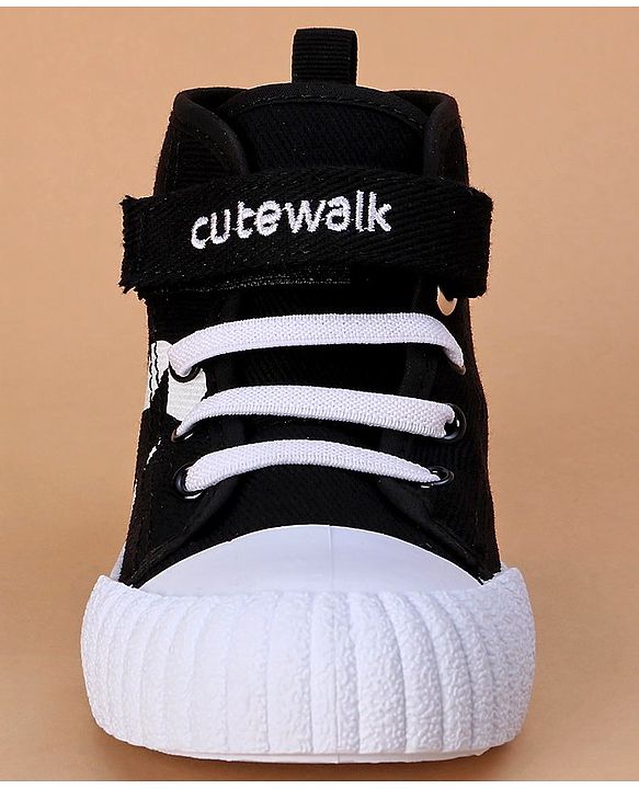 Cute Walk by Babyhug Casual Shoes - Black