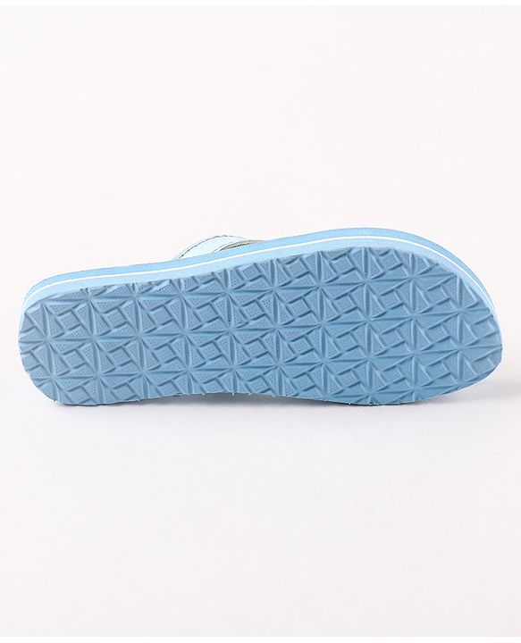 Pine Kids EVA Flip Flops Barbie Print - Blue