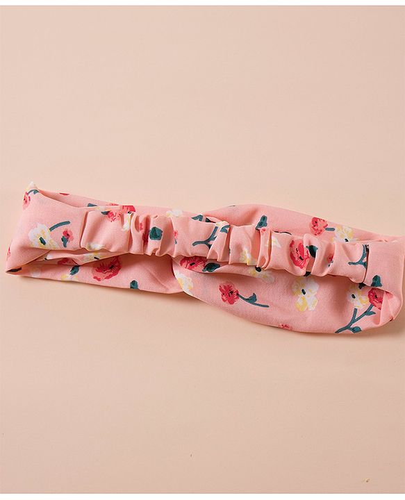 Pine Kids Free Size Elastic with Knot Headband - Pink