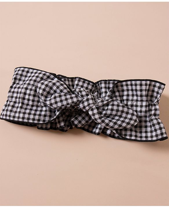 Pine Kids Free Size with Bow Hairband - Black