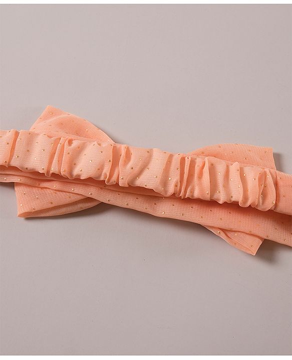 Pine Kids Solid Color Head Band - Peach