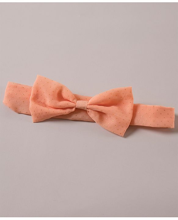 Pine Kids Solid Color Head Band - Peach