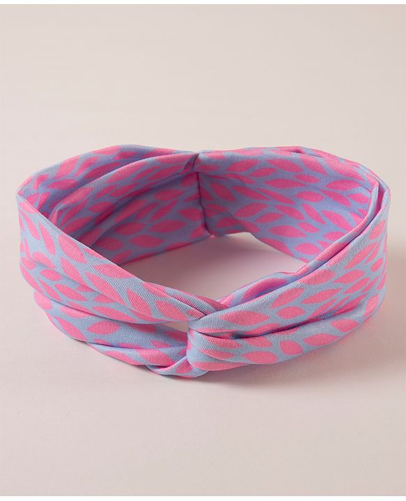 Pine Kids Printed Head Band - Purple