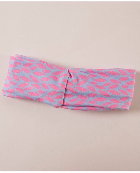 Pine Kids Printed Head Band - Purple