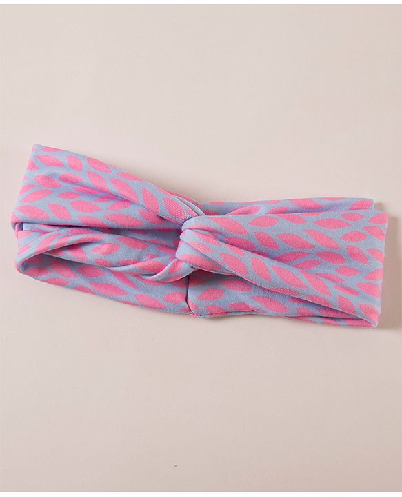 Pine Kids Printed Head Band - Purple