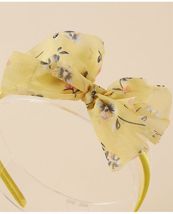 Pine Kids Free Size with Bow Hairband Pack of 2 - Multicolour