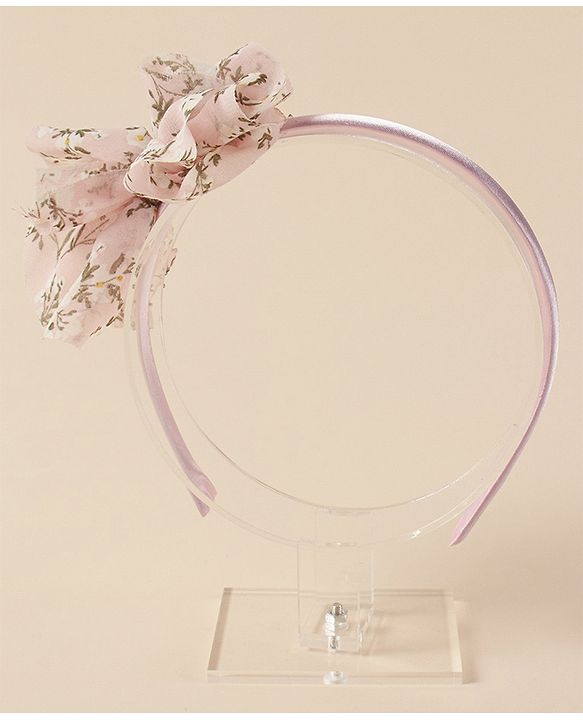 Pine Kids Free Size with Bow Hairband - Multicolour