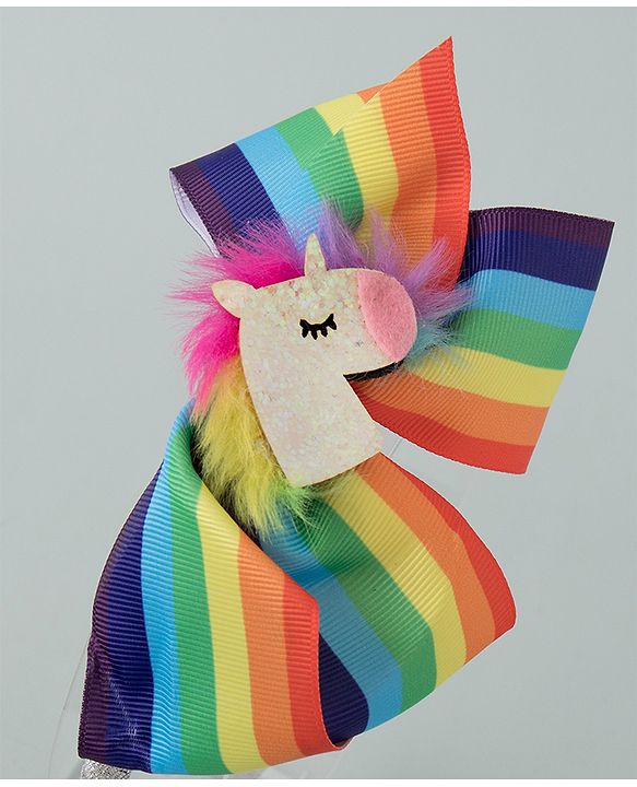 Pine Kids Applique Unicorn Hair Band - Multicolor
