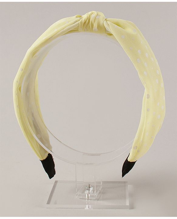 Pine Kids Free Size with Placement Print Hairband - Yellow