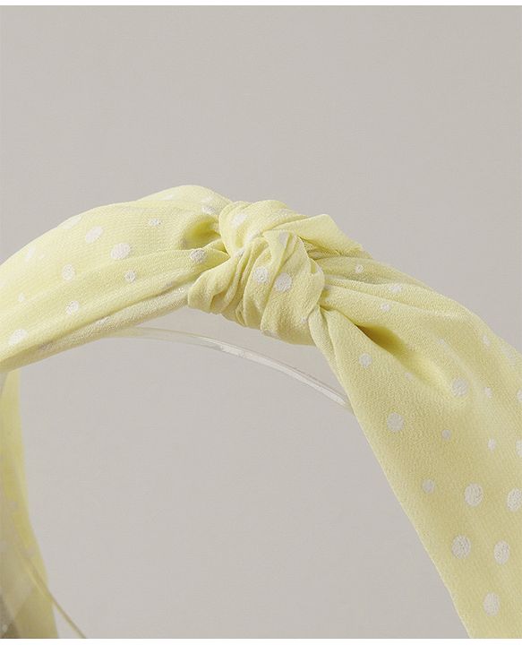 Pine Kids Free Size with Placement Print Hairband - Yellow
