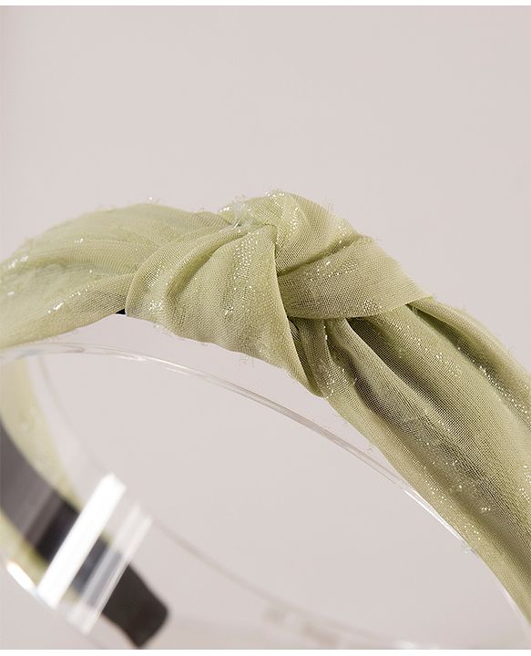 Pine Kids Free Size with Knot Hairband - Green