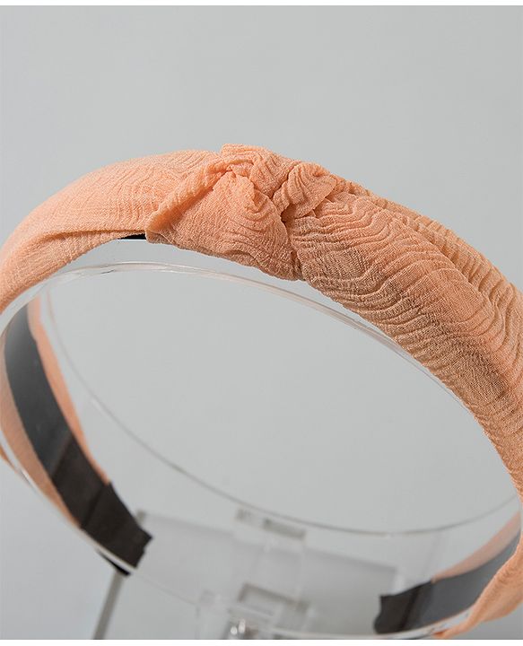 Pine Kids Free Size with Knot Hairband - Peach