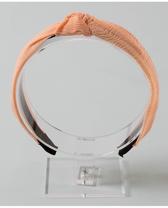 Pine Kids Free Size with Knot Hairband - Peach