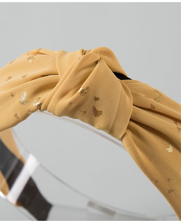 Pine Kids Knotted Hair Band - Yellow