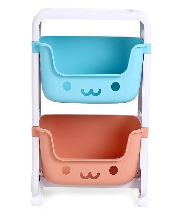 Babyhug 2 Layer Multipurpose Storage Rack - Muticolor