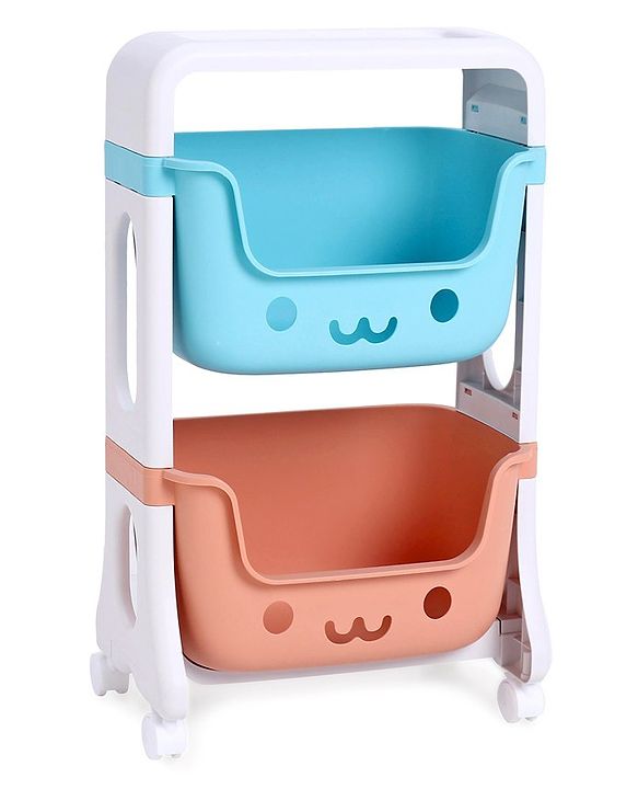 Babyhug 2 Layer Multipurpose Storage Rack - Muticolor