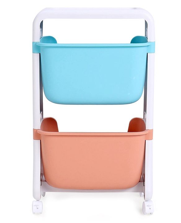 Babyhug 2 Layer Multipurpose Storage Rack - Muticolor