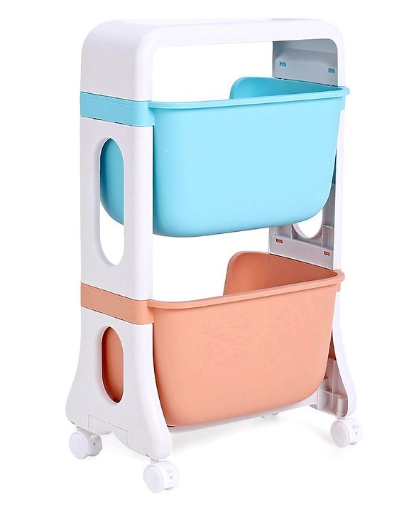 Babyhug 2 Layer Multipurpose Storage Rack - Muticolor