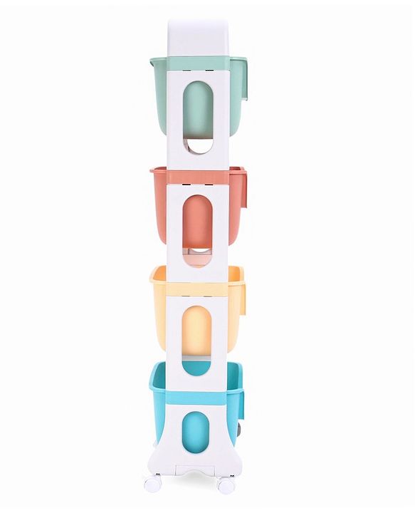 Babyhug 4 Layer Multipurpose Storage Rack - Muticolor