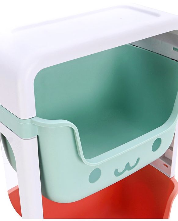 Babyhug 4 Layer Multipurpose Storage Rack - Muticolor