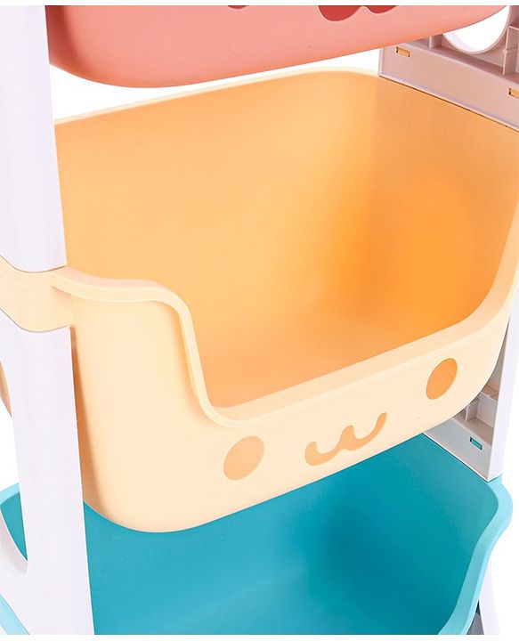 Babyhug 4 Layer Multipurpose Storage Rack - Muticolor