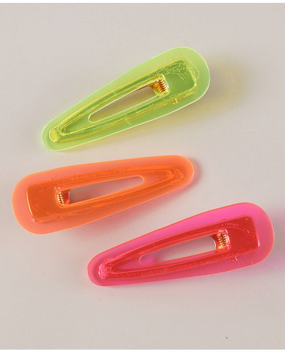 Pine Kids Snap Clips Set of 3 Pieces - Multicolor