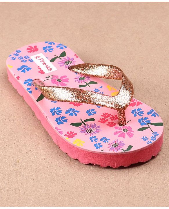 Pine Kids Casual Flip Flops - Pink