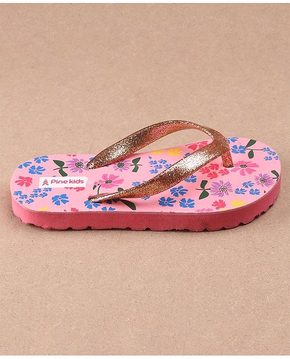 Pine Kids Casual Flip Flops - Pink