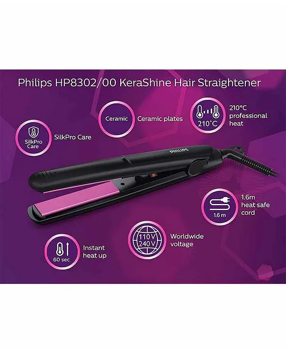 Philips hair straightener outlet hp8302 price