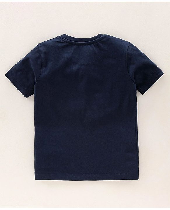 Pine Kids Half Sleeves Biowashed Tees Pack of 3 - Orange Navy Green