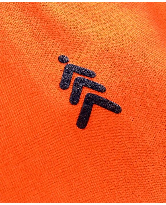 Pine Kids Half Sleeves Biowashed Tees Pack of 3 - Orange Navy Green