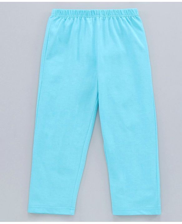 Pine Kids 100% cotton Biowashed Half Sleeves Night Suit - Blue