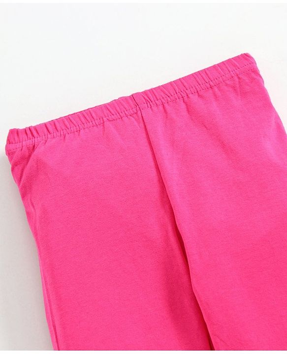Babyhug Full Length Stain Repellant Leggings - Pink